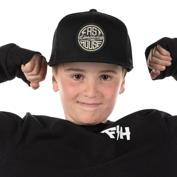 YOUTH SQUALL 110 HAT (BLACK) | FASTHOUSE
