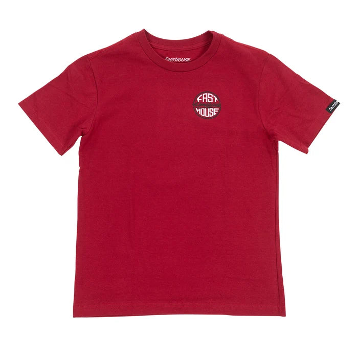YOUTH SQUALL SS TEE (CARDINAL) | FASTHOUSE