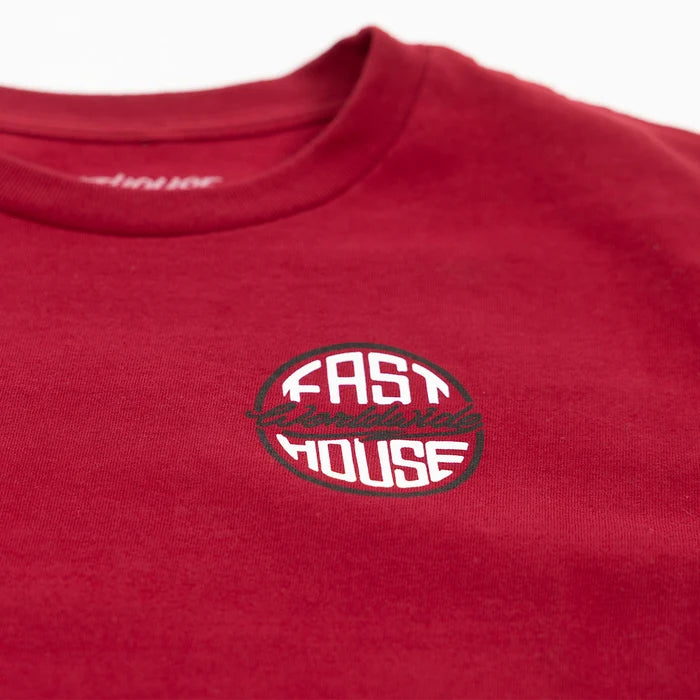 YOUTH SQUALL SS TEE (CARDINAL) | FASTHOUSE