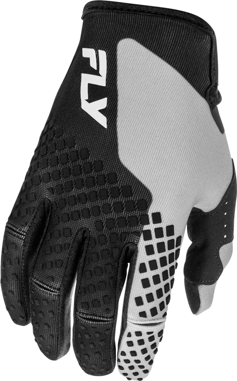 YOUTH KINETIC GLOVES (Black/Grey) | FLY RACING