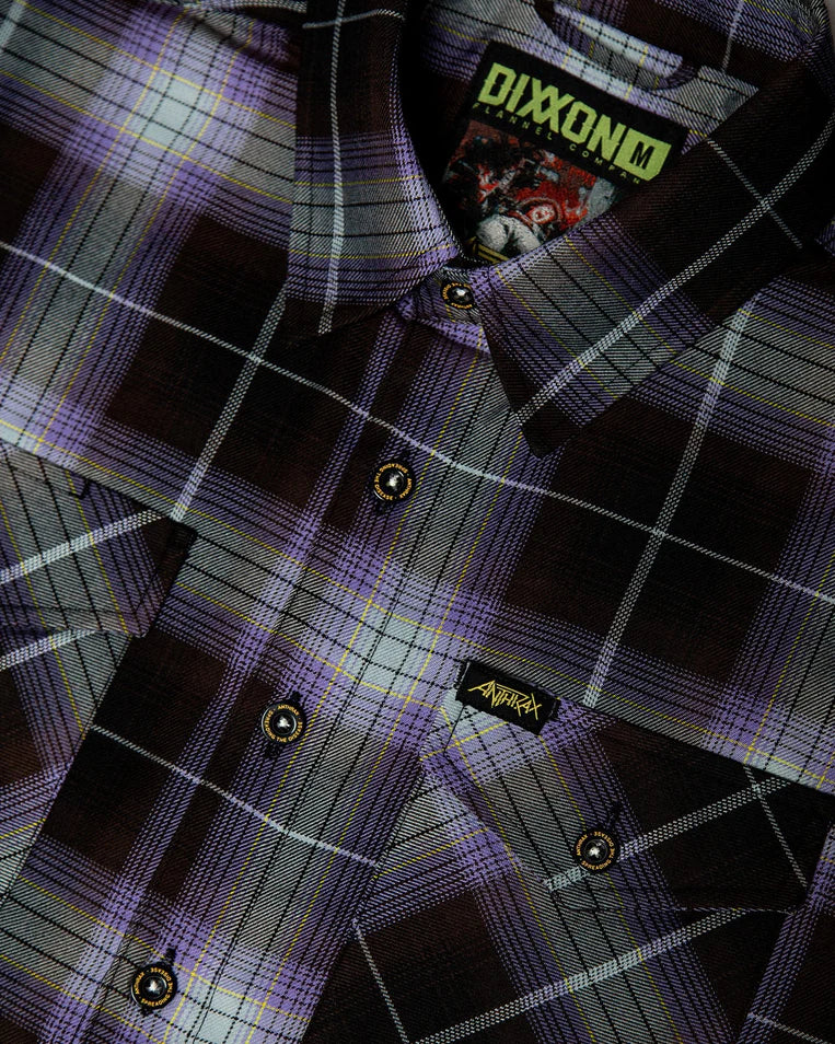 ANTHRAX SPREADING THE DISEASE FLANNEL | DIXXON