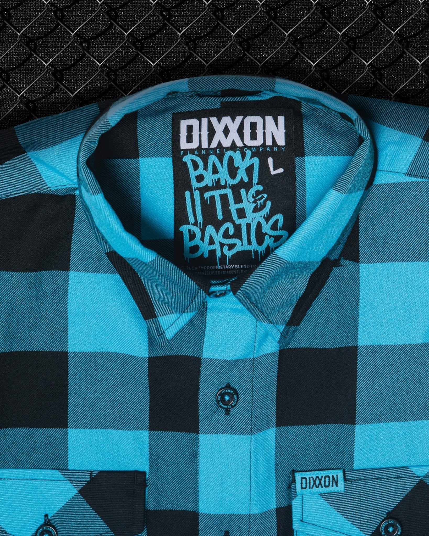 MEN'S BACK II BASIC FLANNEL | Dixxon