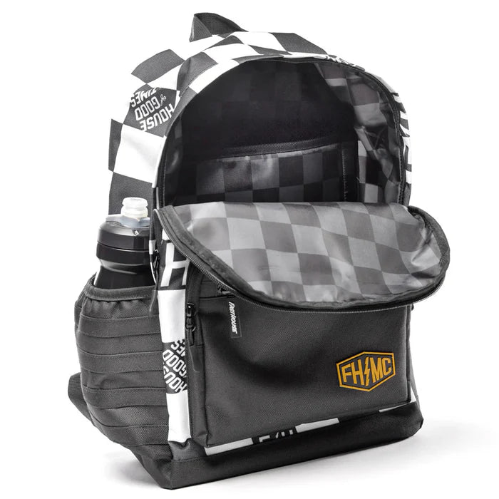 COAST BACKPACK BLK/WHT OS