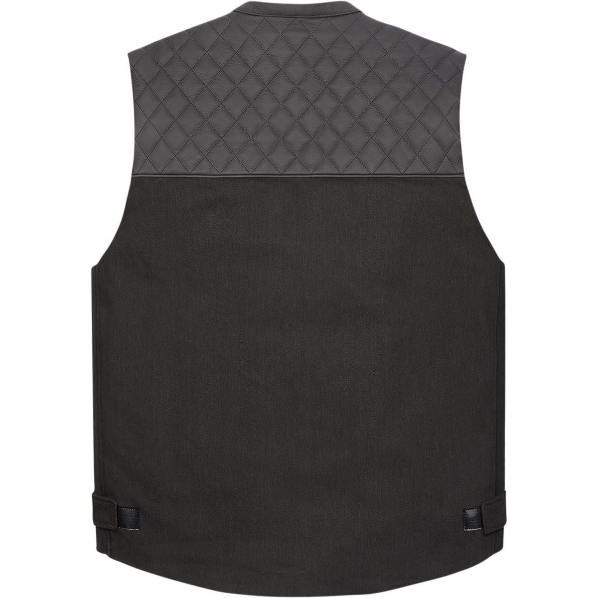 CHAMONIX DENIM VEST (Black) | Icon