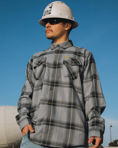 MEN'S SLURRY CREW FLANNEL | Dixxon