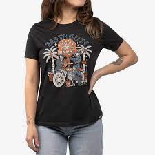 WOMENS MACABRE TEE (Black mineral wash) | Fasthouse