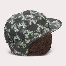 TCRYKKINN FLAPS CAP Green CLOUDS PRINT