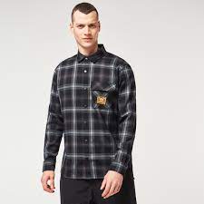 TC SKULL FLANNEL SHIRT (Grey) | Oakley