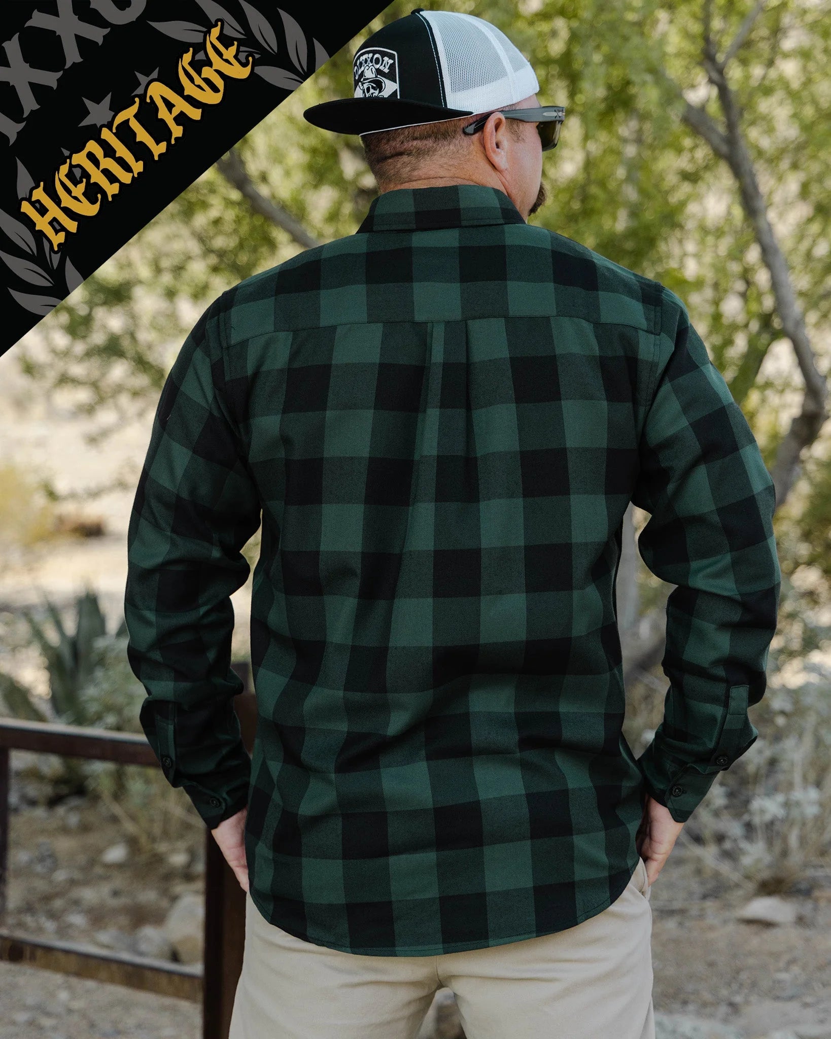 EVERGREEN HERITAGE FLANNEL | DIXXON