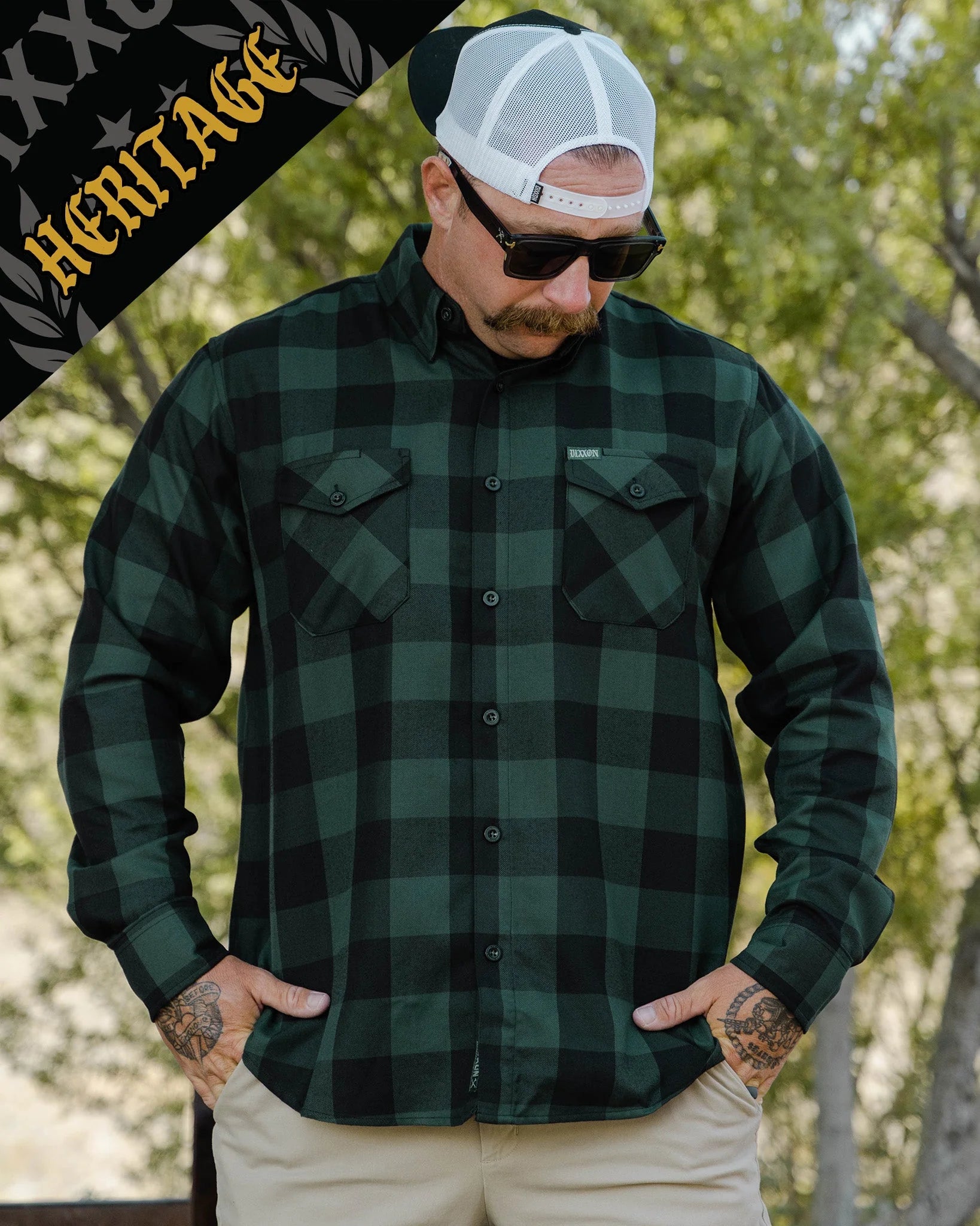 EVERGREEN HERITAGE FLANNEL | DIXXON