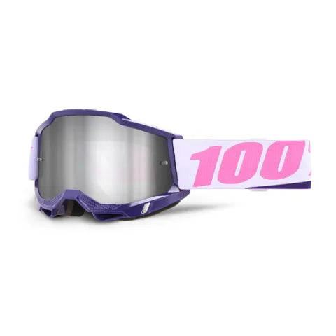 100% ACCURI 2 GOGGLE | YUMIKO - MIRROR SILVER LENS