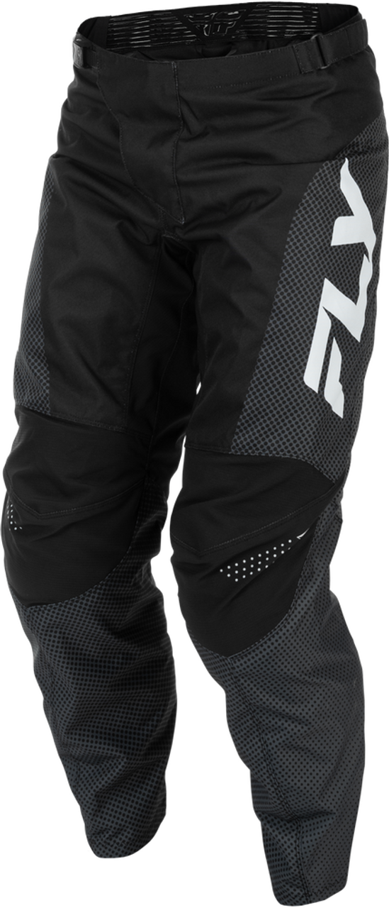 F-16 MX PANTS (Black/White) | FLY RACING