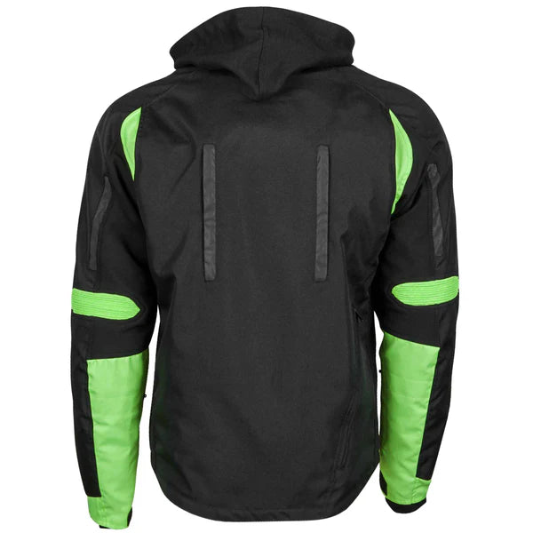 FAST FORWARD TEXTILE JACKET (Hi-Vis/Black) | Speed and Strength