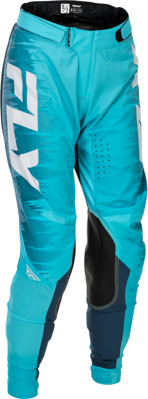 WOMEN'S LITE MX PANT (Aqua/Navy/White) | FLY RACING