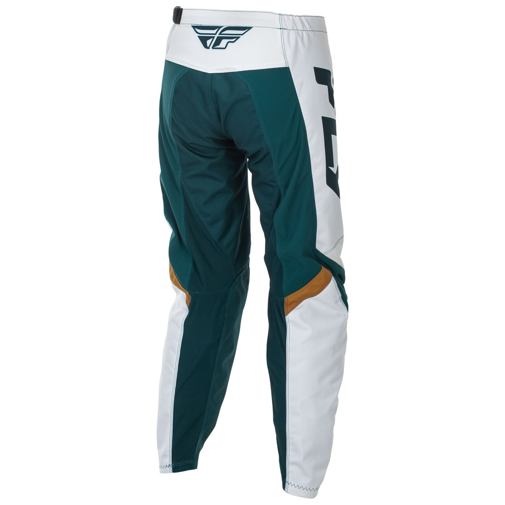 WOMEN'S F-16 PANT (Teal/White/Gold) | FLY RACING