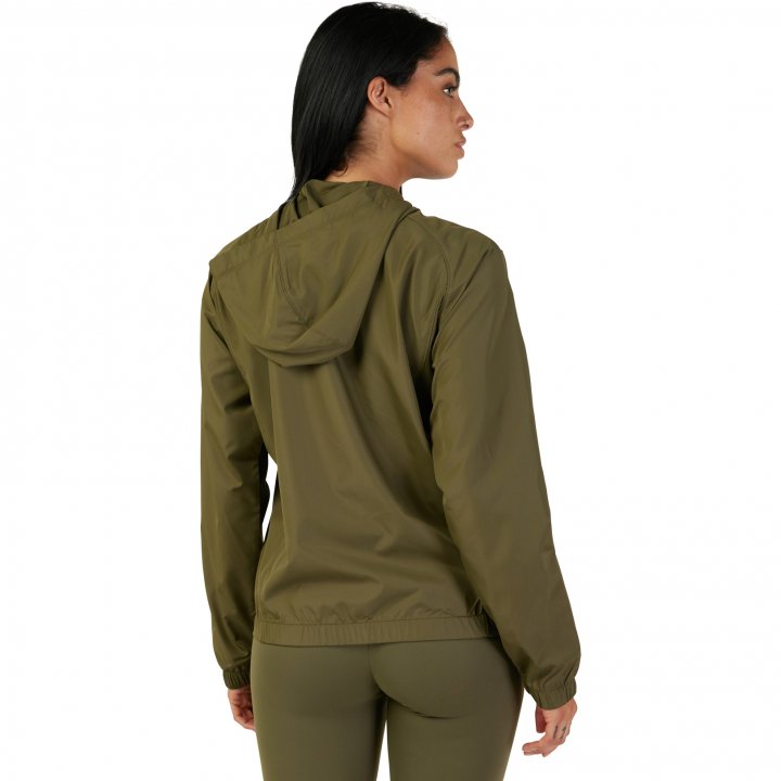 Nike womens sale olive green jacket