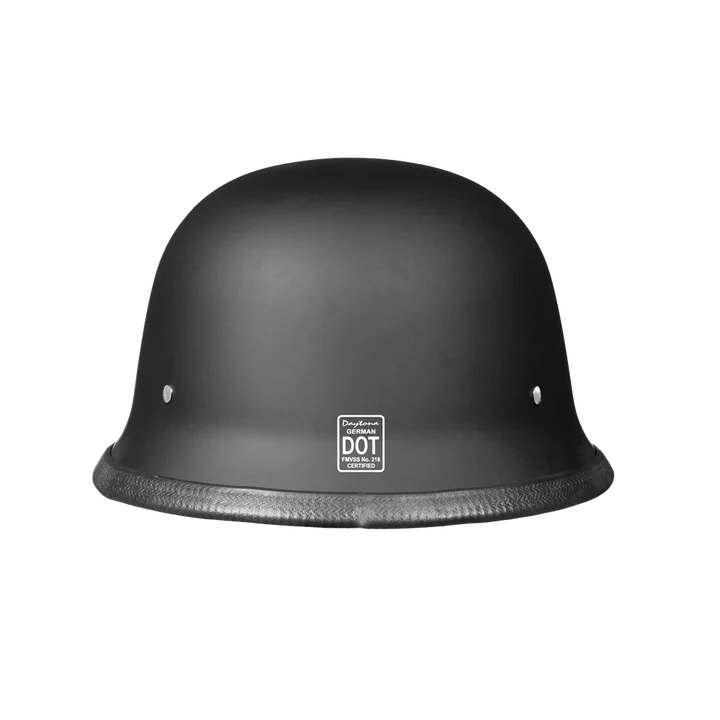 CLASSIC GERMAN HELMET (Matte Black) | Daytona Classic