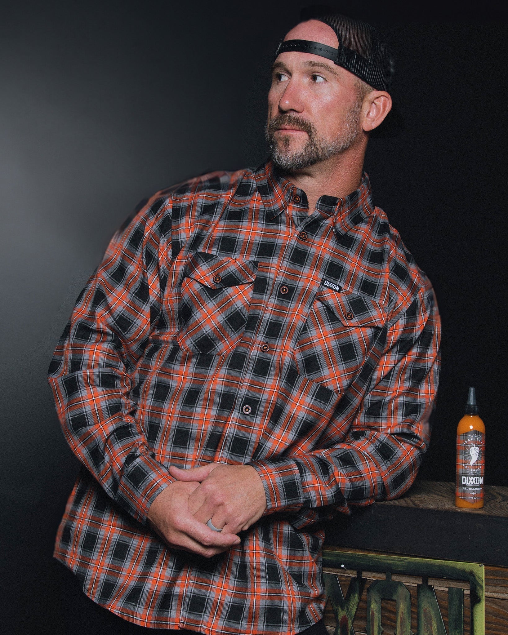 HEARTBEAT HOT SAUCE FLANNEL | Dixxon