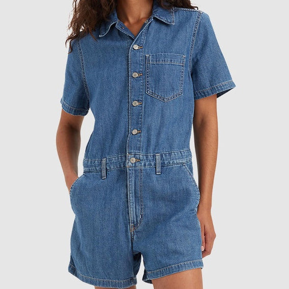 WOMEN'S SS HERITAGE ROMPER PLAYDAY JUMPSUIT | LEVI'S