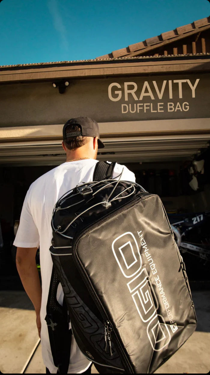 GRAVITY DUFFLE BLACK/SILVER