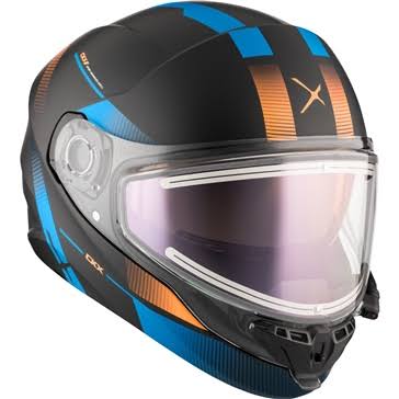 CONTACT EDL EDGE HELMET (MATTE BLUE/ORANGE) | CKX