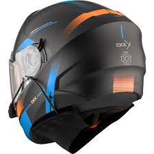 CONTACT EDL EDGE HELMET (MATTE BLUE/ORANGE) | CKX