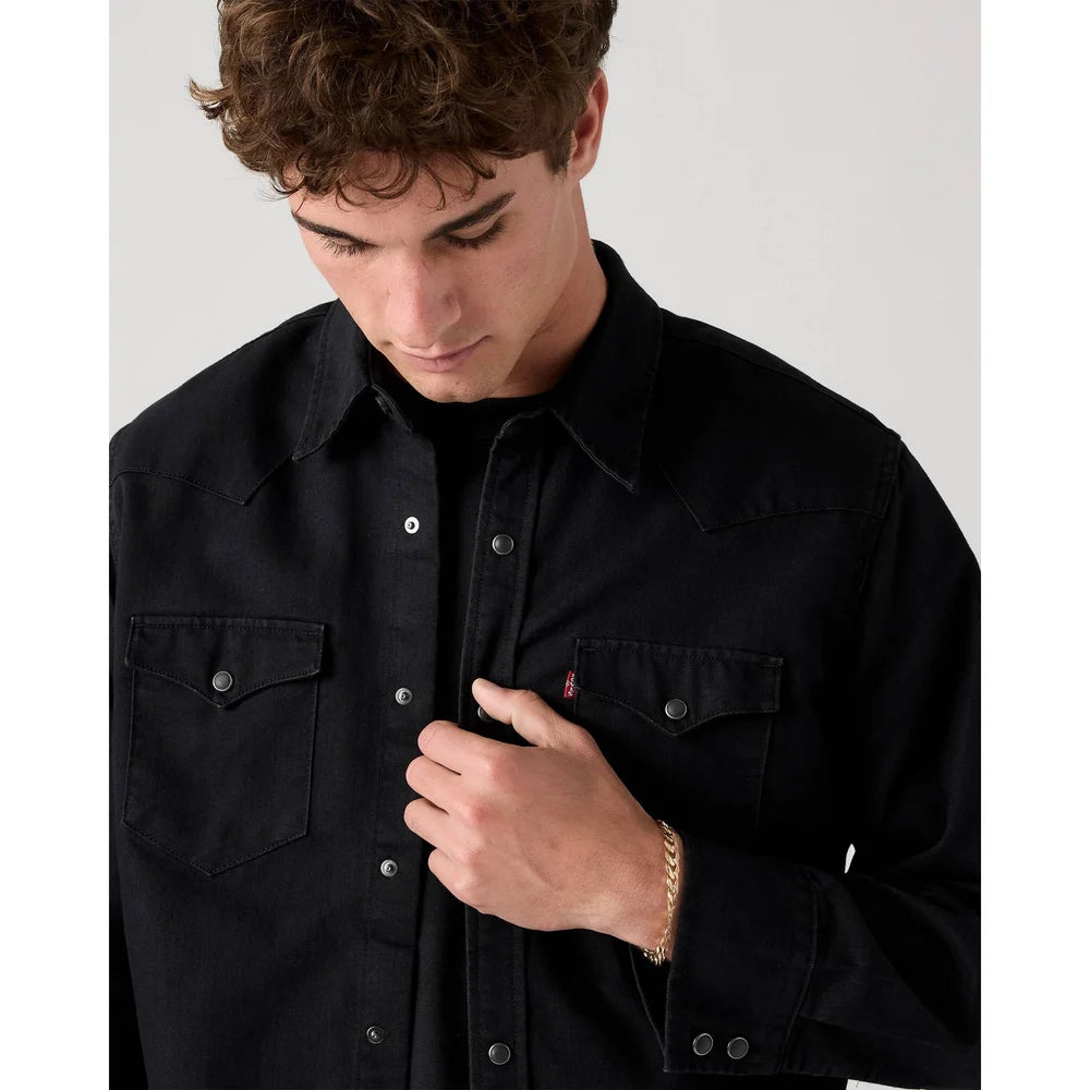 MEN'S CLASSIC WESTERN STANDARD BUTTON UP (Black) | LEVI'S