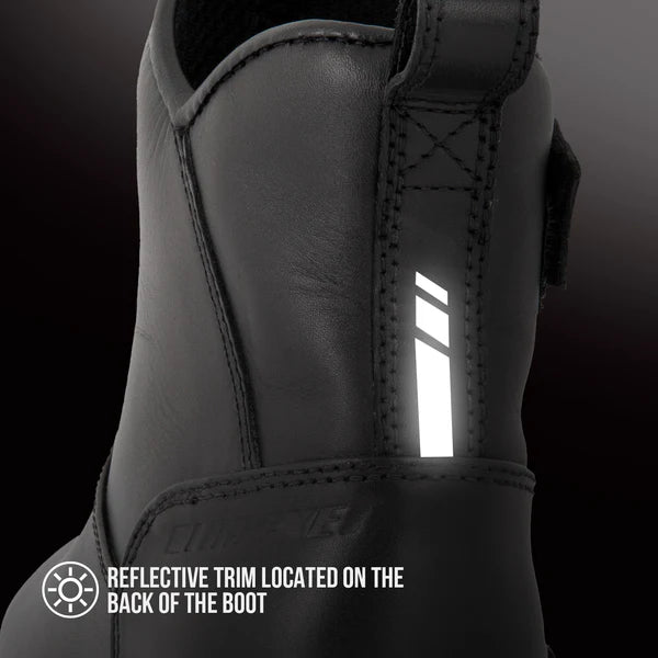 WOMEN'S LOTUS WP MOTO BOOT (Black) | Joe Rocket