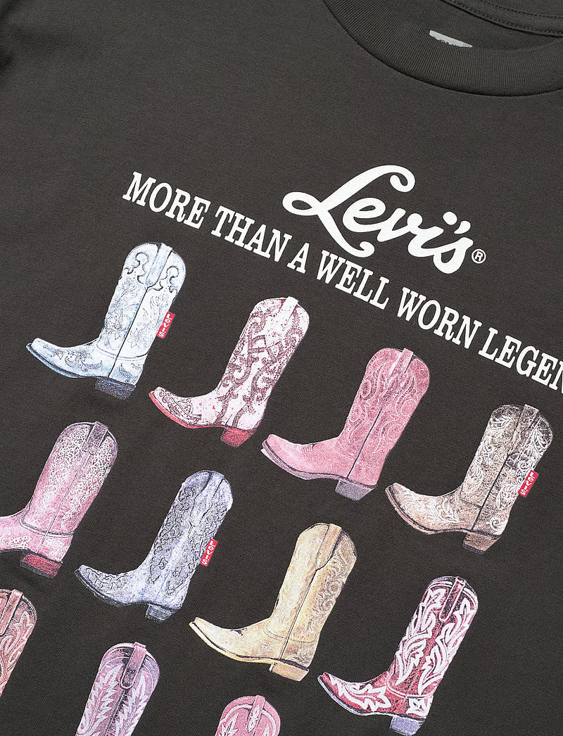 WOMEN'S GRAPHIC SHORT STACK TEE (All The Boot) | LEVI'S