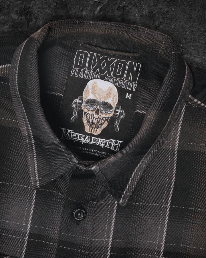 MEN'S MEGADETH FLANNEL | Dixxon