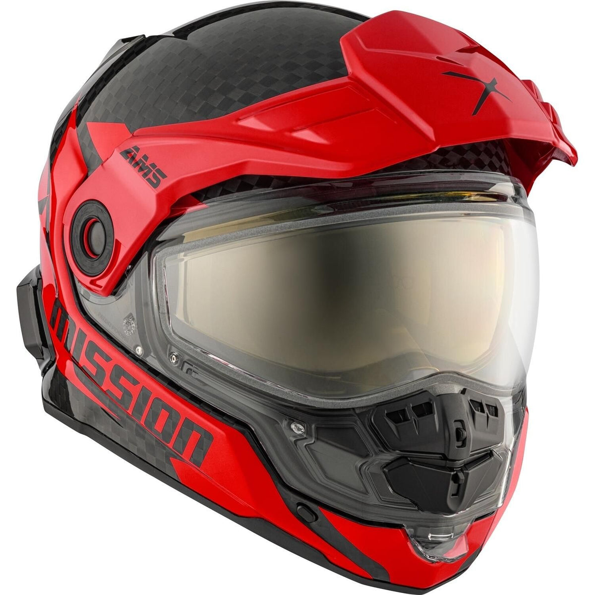 MISSION CARBON EDL ALASKA HELMET (RED) | CKX