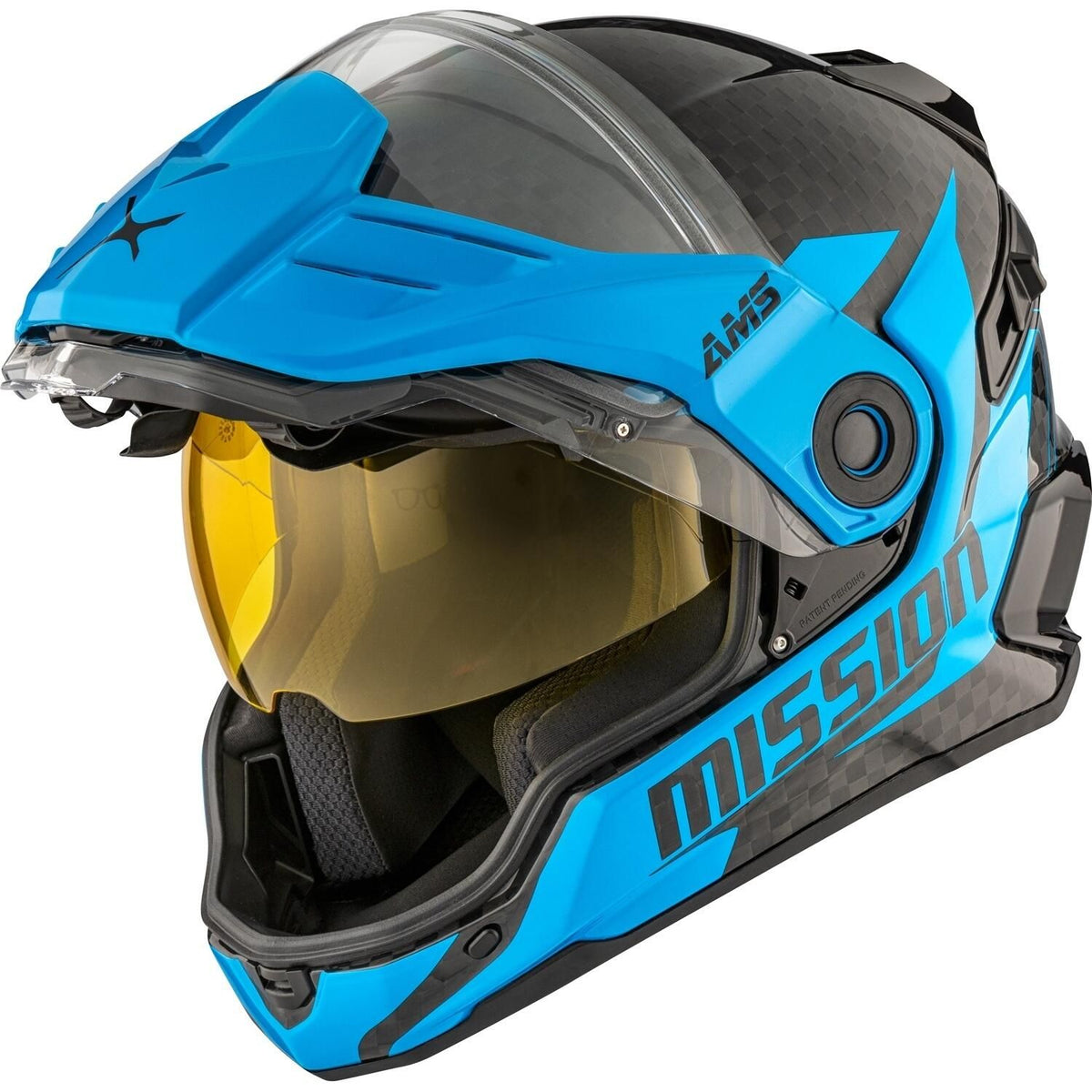 MISSION CARBON DL ALASKA HELMET (BLUE) | CKX