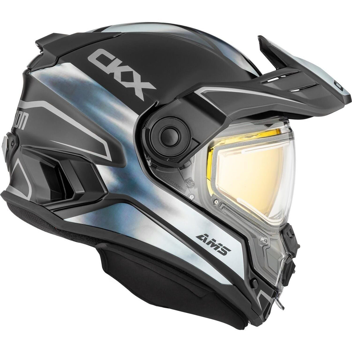 MISSION DL TANIUM HELMET (MATTE GREY/BLUE) | CKX