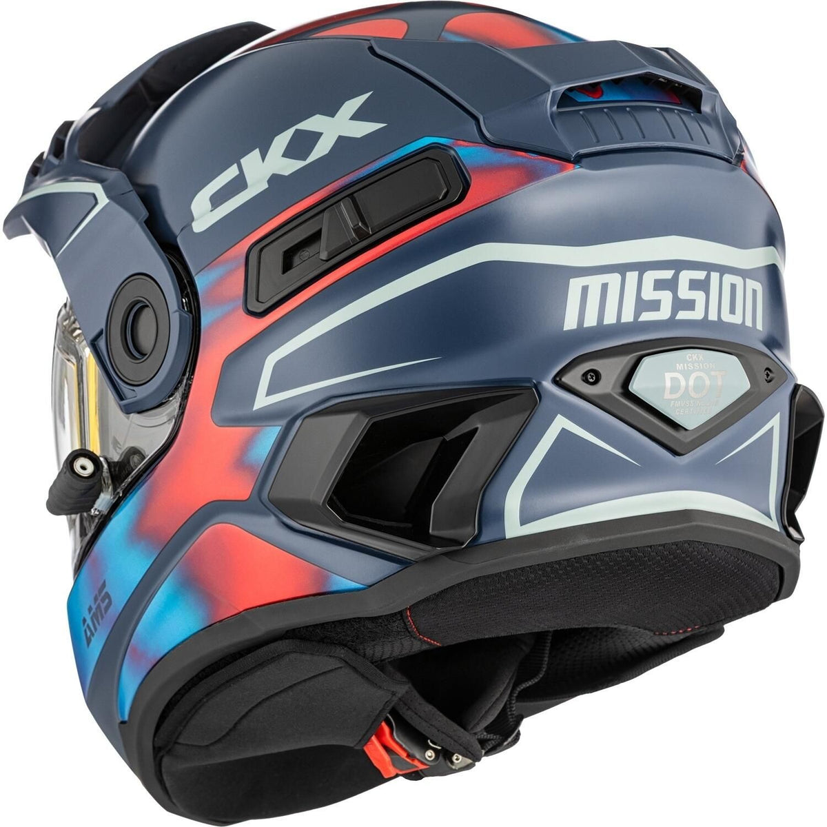 MISSION EDL TANIUM (MATTE BLUE/RED) | CKX