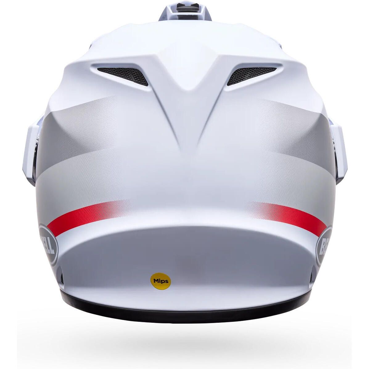 MX-9 ADV MIPS HELMET (White/Red Trail) | BELL