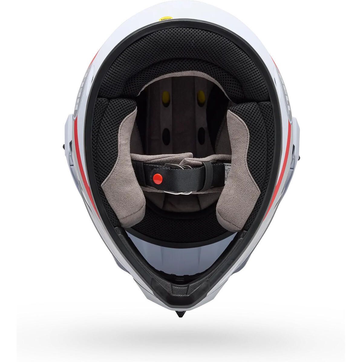 MX-9 ADV MIPS HELMET (White/Red Trail) | BELL