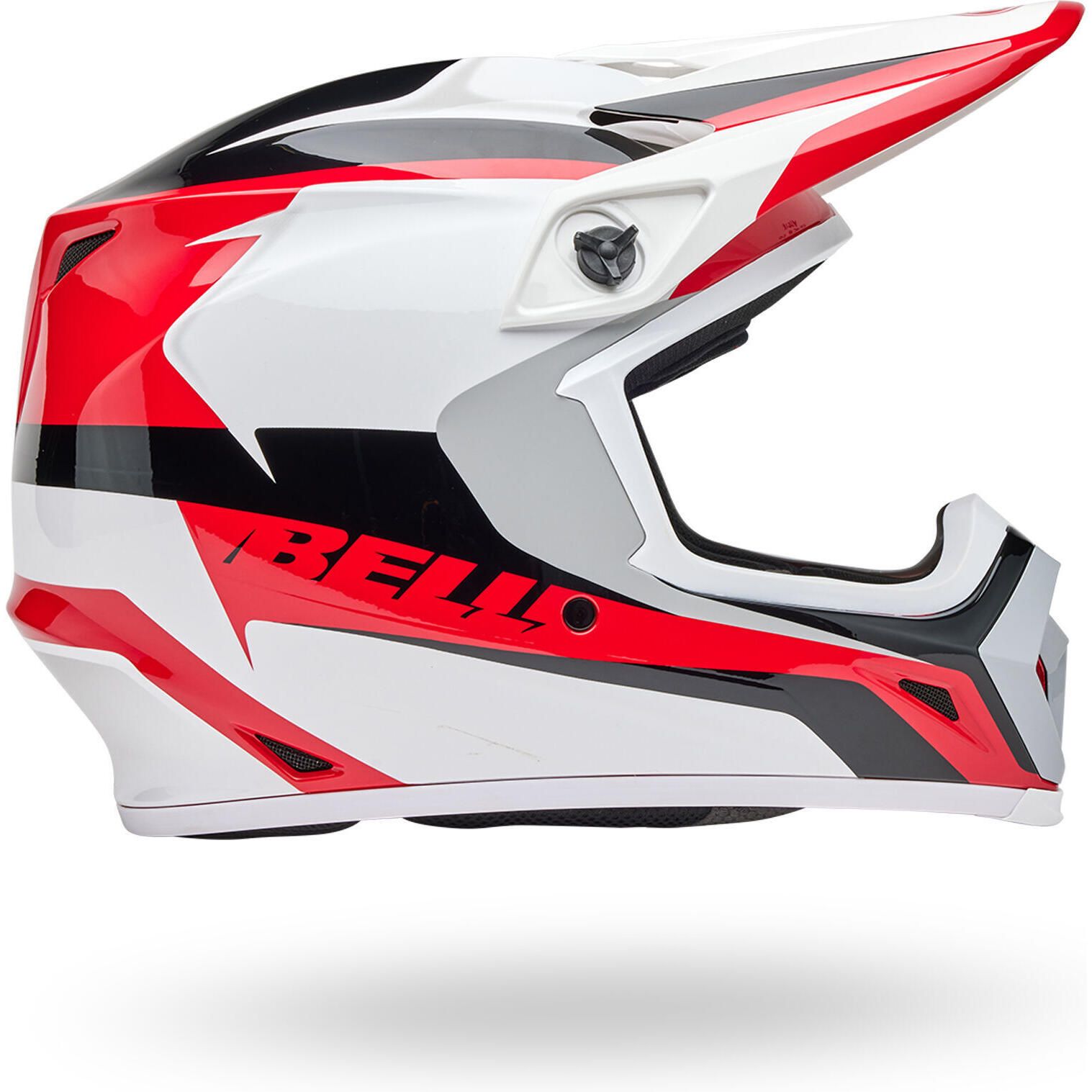 bell dirtbike helmets red and gray - Moto-10 Spherical Webb Marmont Helmet 9 Fusion MIPS MTB Full Face Helmet Bells Full Bell Moto-9S Flex Rail Motocross