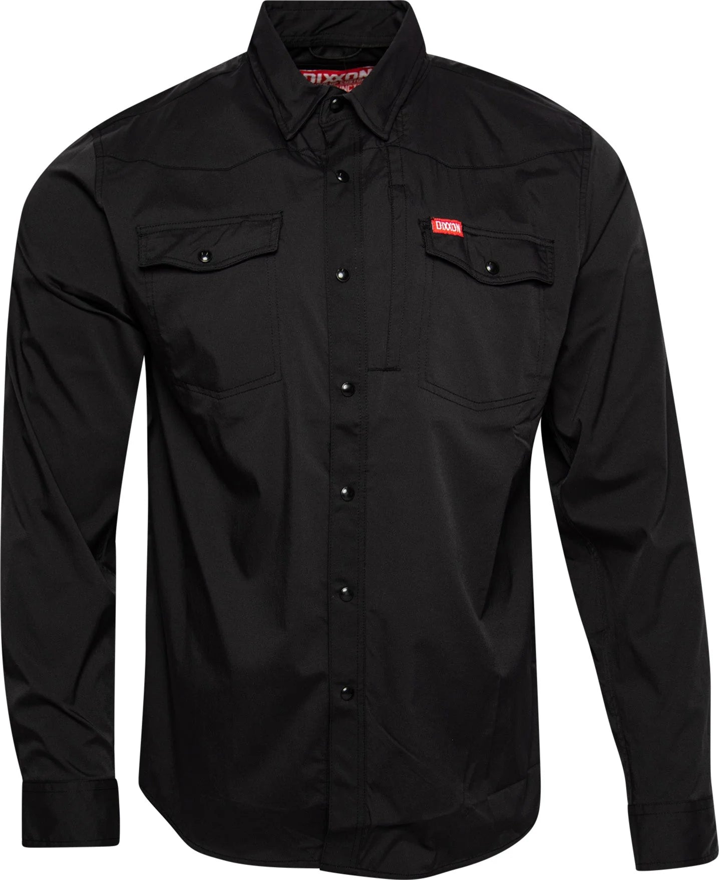 OUTDOORSMAN LONG SLEEVE SHIRT (Black) | DIXXON