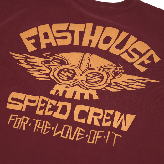 MEN'S LOVE OF IT SS TEE (Maroon) | Fasthouse