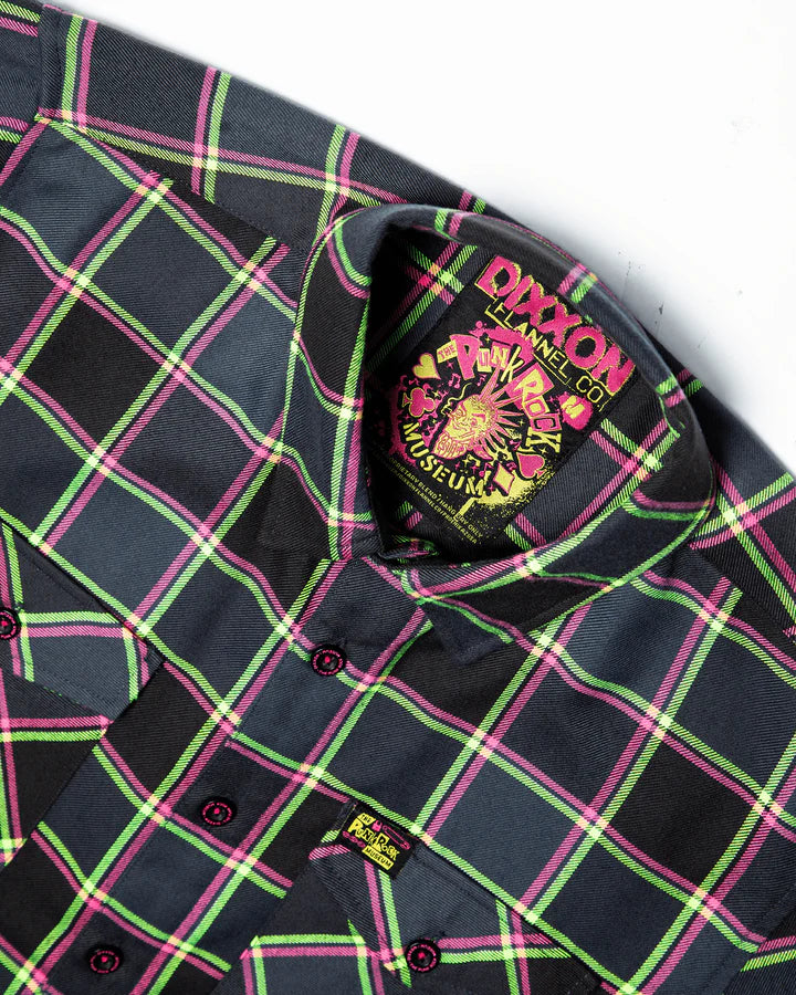 MEN'S PUNK ROCK MUSEUM FLANNEL | Dixxon