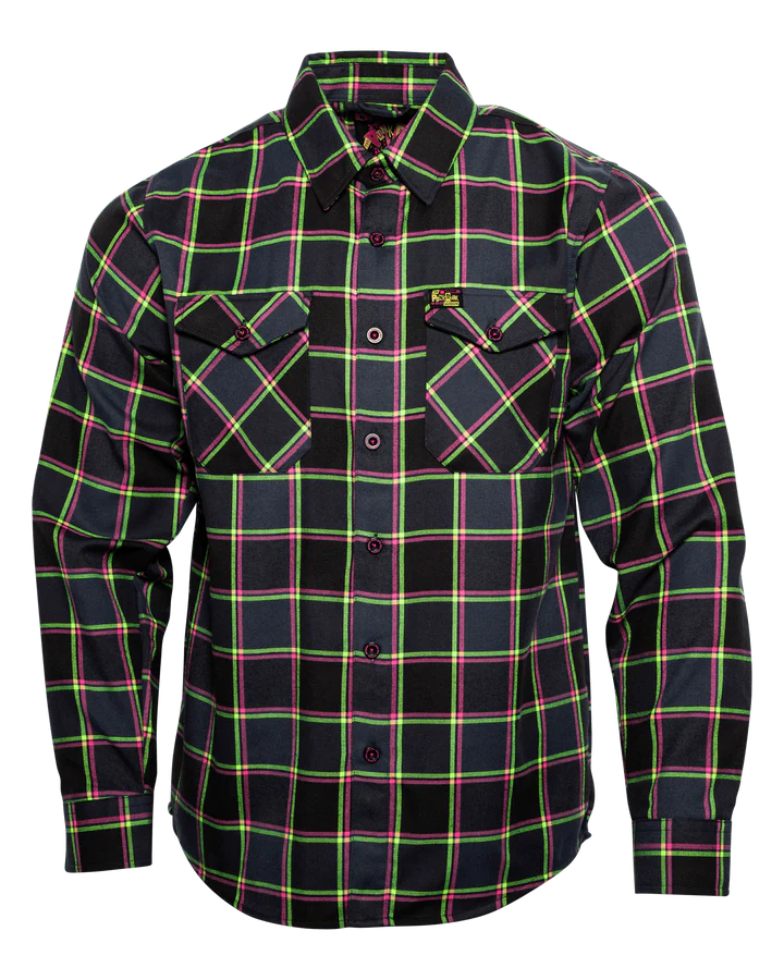 MEN'S PUNK ROCK MUSEUM FLANNEL | Dixxon