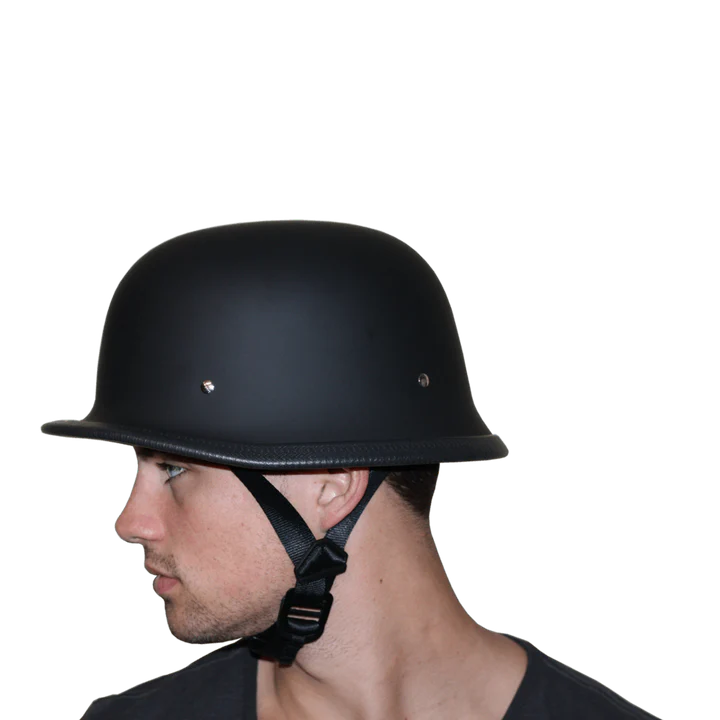 CLASSIC GERMAN HELMET (Matte Black) | Daytona Classic