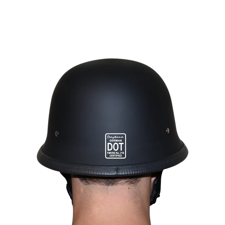 CLASSIC GERMAN HELMET (Matte Black) | Daytona Classic