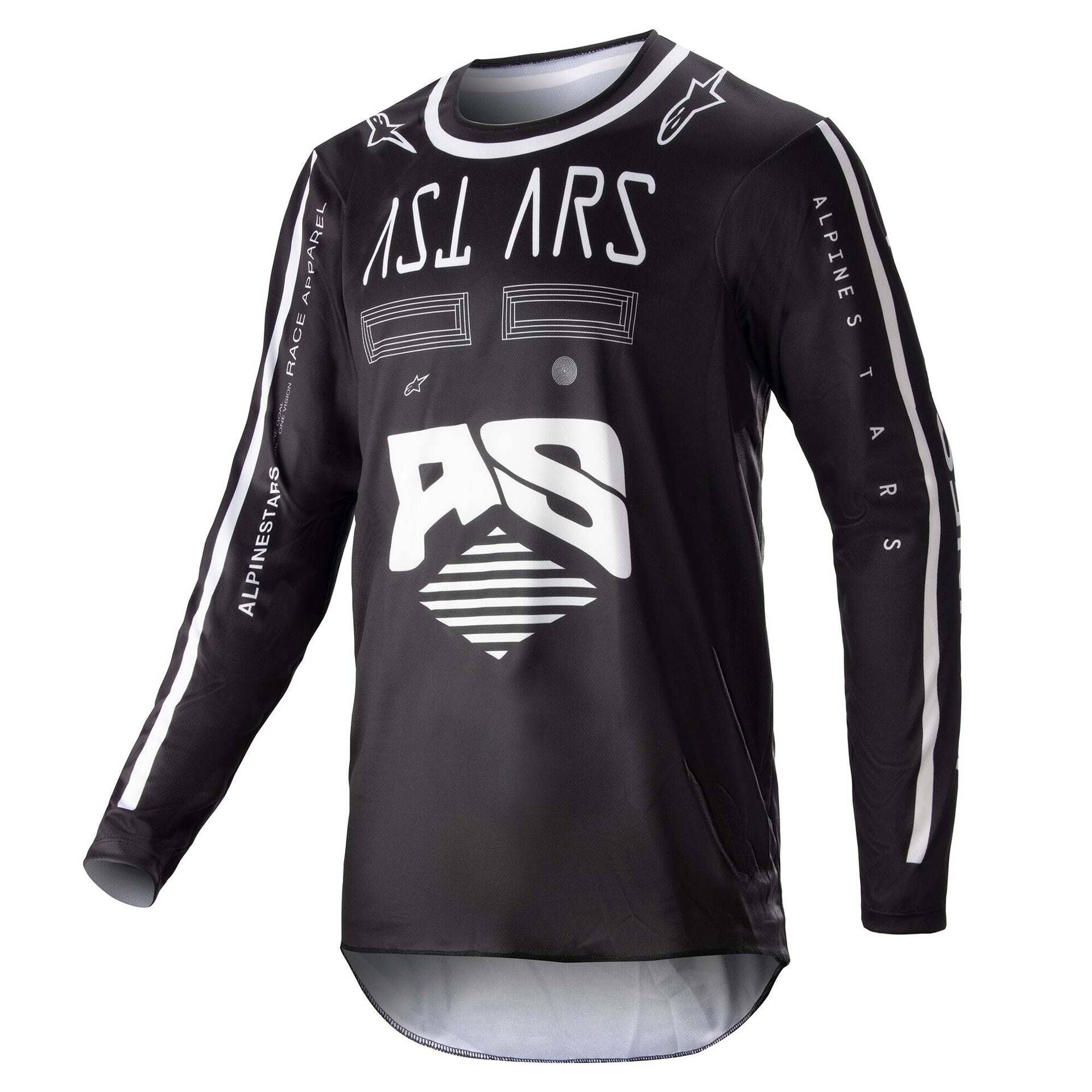 MEN'S RACER FOUND JERSEY (Black/White) | Alpinestars