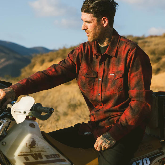 SATURDAY NIGHT SPECIAL FLANNEL (Oxblood) | FASTHOUSE