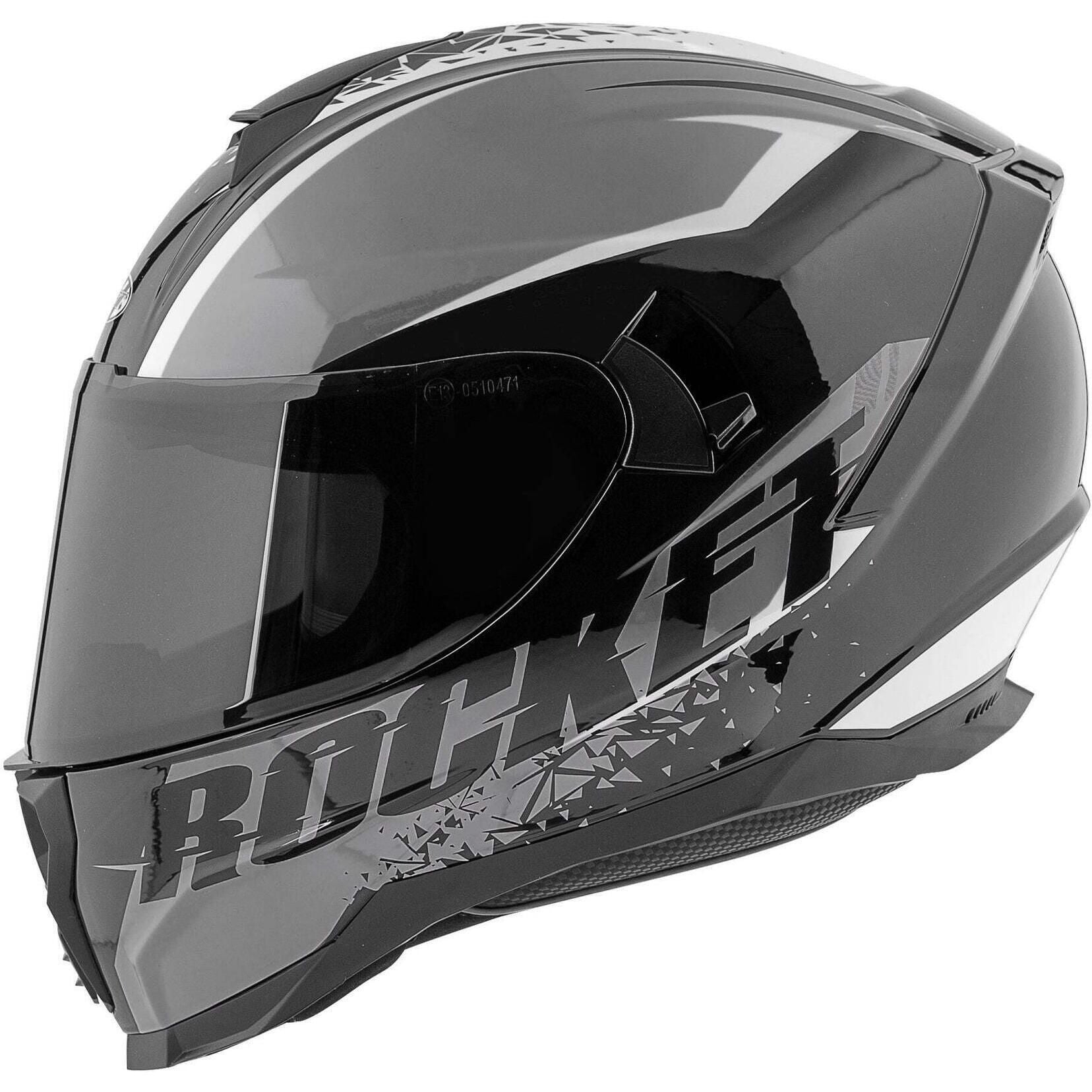 ADULT RKT 200 BLASTER FULL FACE HELMET (Charcoal) | Joe Rocket