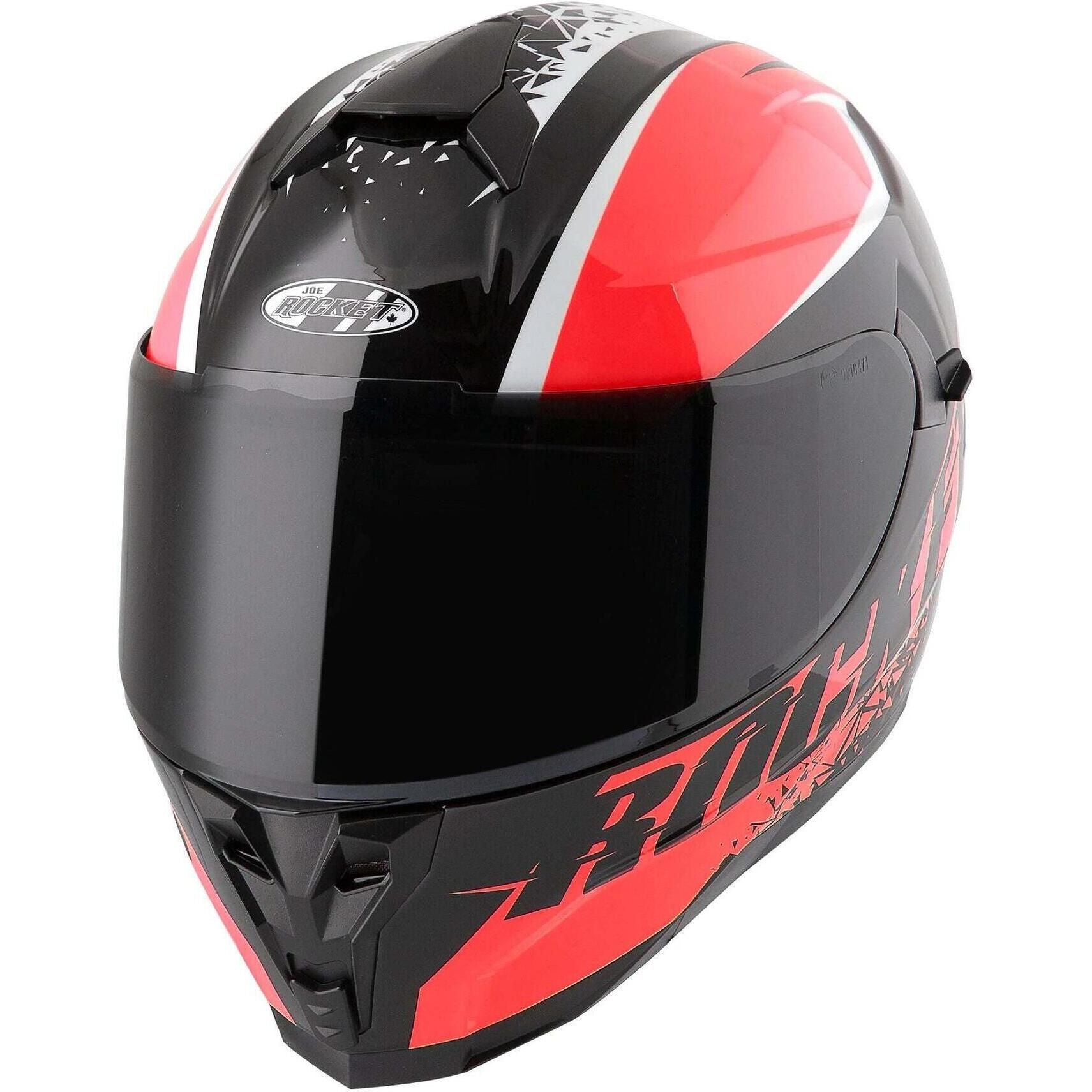 ADULT RKT 200 BLASTER FULL FACE HELMET (Red) | Joe Rocket