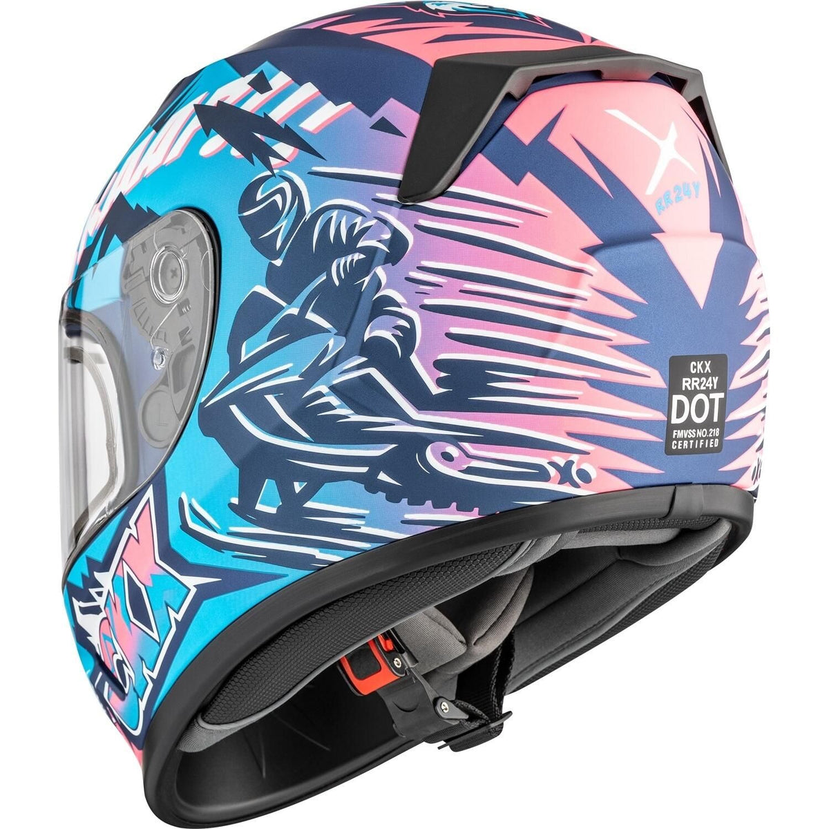 RR24Y DL SLEDDER (BLUE/RED) | CKX