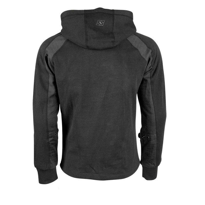 RUN WITH THE BULLS ARMOURED HOODY (Black) | Speed and Strength