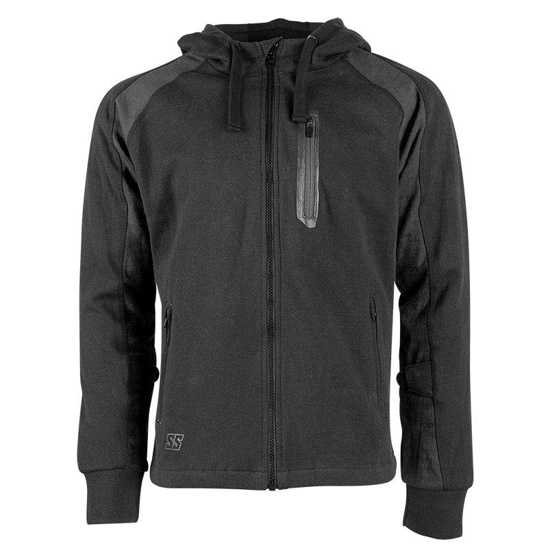RUN WITH THE BULLS ARMOURED HOODY (Black) | Speed and Strength